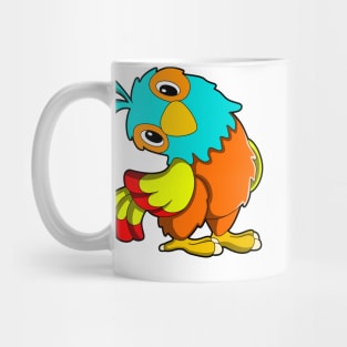 Parrot with orange Beak Mug